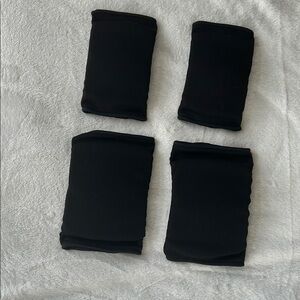 Set of Black Knee and Elbow Pads